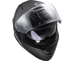 LS2 FF800 Strom Solid schwarz matt