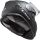 LS2 FF800 Strom Solid schwarz matt
