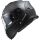 LS2 FF800 Strom Solid schwarz matt