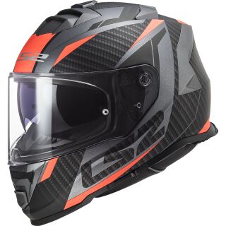 LS2 FF800 Racer Fluo Orange