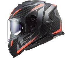 LS2 FF800 Racer Fluo Orange