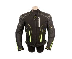 R-R-Line Textiljacke schwarz neo gelb   CE
