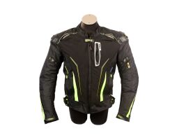 R-R-Line Textiljacke schwarz neo gelb   CE