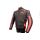 Grid Textiljacke schwarz rot     CE