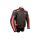 Grid Textiljacke schwarz rot     CE