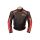 Grid Textiljacke schwarz rot     CE
