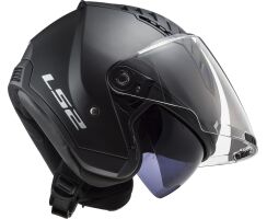 LS2 OF600 Copter schwarz matt