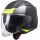 LS2 OF600 Copter Urbane black matt Yellow