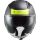 LS2 OF600 Copter Urbane black matt Yellow