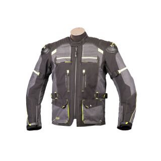 SPX-Textil Damen Tourenjacke schwarz  gelb grau