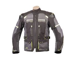 SPX-Textil Damen Tourenjacke schwarz  gelb grau
