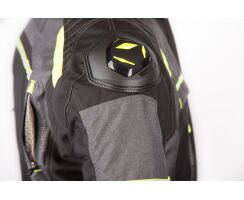 SPX-Textil Damen Tourenjacke schwarz  gelb grau