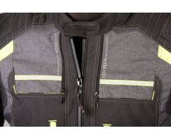 SPX-Textil Damen Tourenjacke schwarz  gelb grau